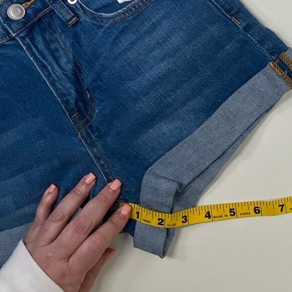NWT | BP | Rolled Hem Denim Shorts | Blue | Size 25 - Picture 12 of 13